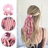 New Handmade Crease Cartoon Ribbon Hair Tie Scrunchie Ponytail Holder Fashion Hair Accessory