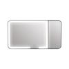 Rechargeable LED Car Makeup Mirror with 5x Magnification