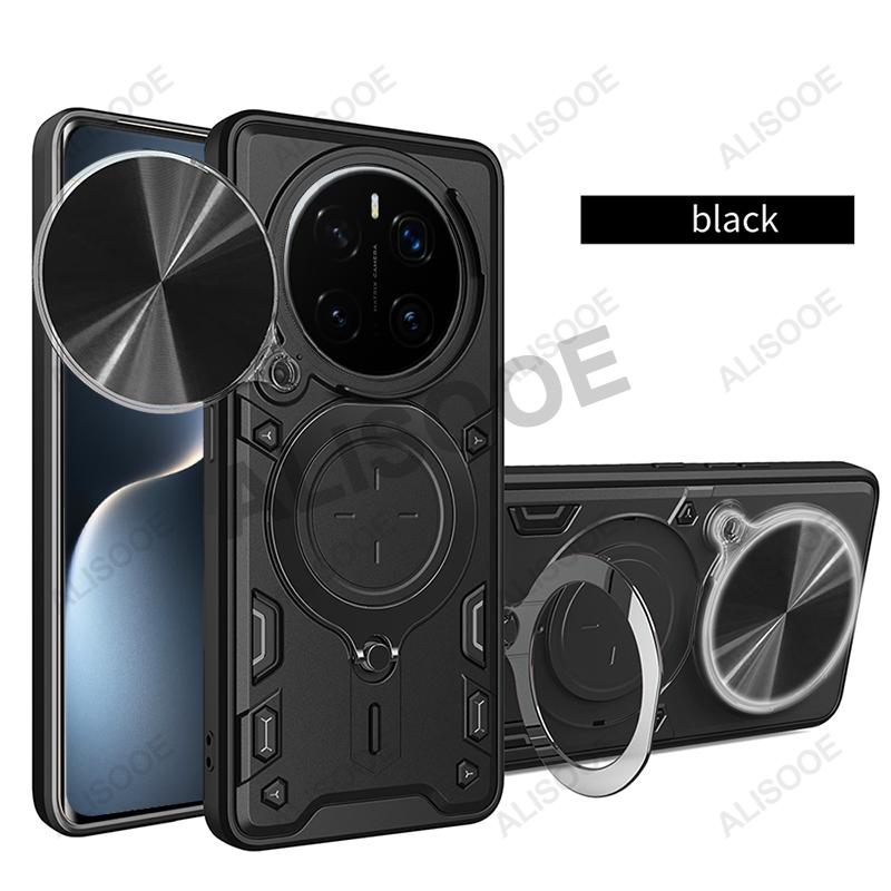 Armor Funda pro Honor Magic 7 Pro Pouzdro Posuvný Kroužek na Fotoaparát Stojánek Ochranný Kryt Telefonu pro Honor Magic 7 Pro 5G Nárazuvzdorné Capa
