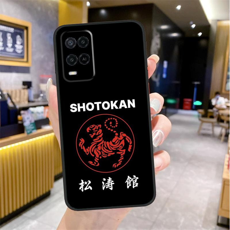 Shotokan Karate Symbol Case For Oppo A96 A76 A16 A17 A18 A60 A80 A40 A38 A58 A78 A98 A94 A74 A54 A15 A57 A77 A5 Pro