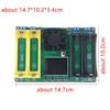 18650+21700 Type-C LCD 4 Channel Battery Capacity Tester MAh Lithium Battery Internal Resistance Detector For Battery Testing