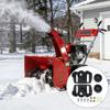 Snow Blower Stability Shoes With Hardware For Better Hold And Steadiness On Wintry Ground