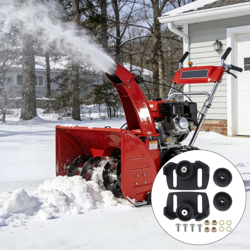 Snow Blower Stability Shoes With Hardware For Better Hold And Steadiness On Wintry Ground