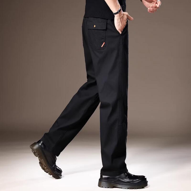 Men s Loose Straight-Leg Casual Workwear Pants XL