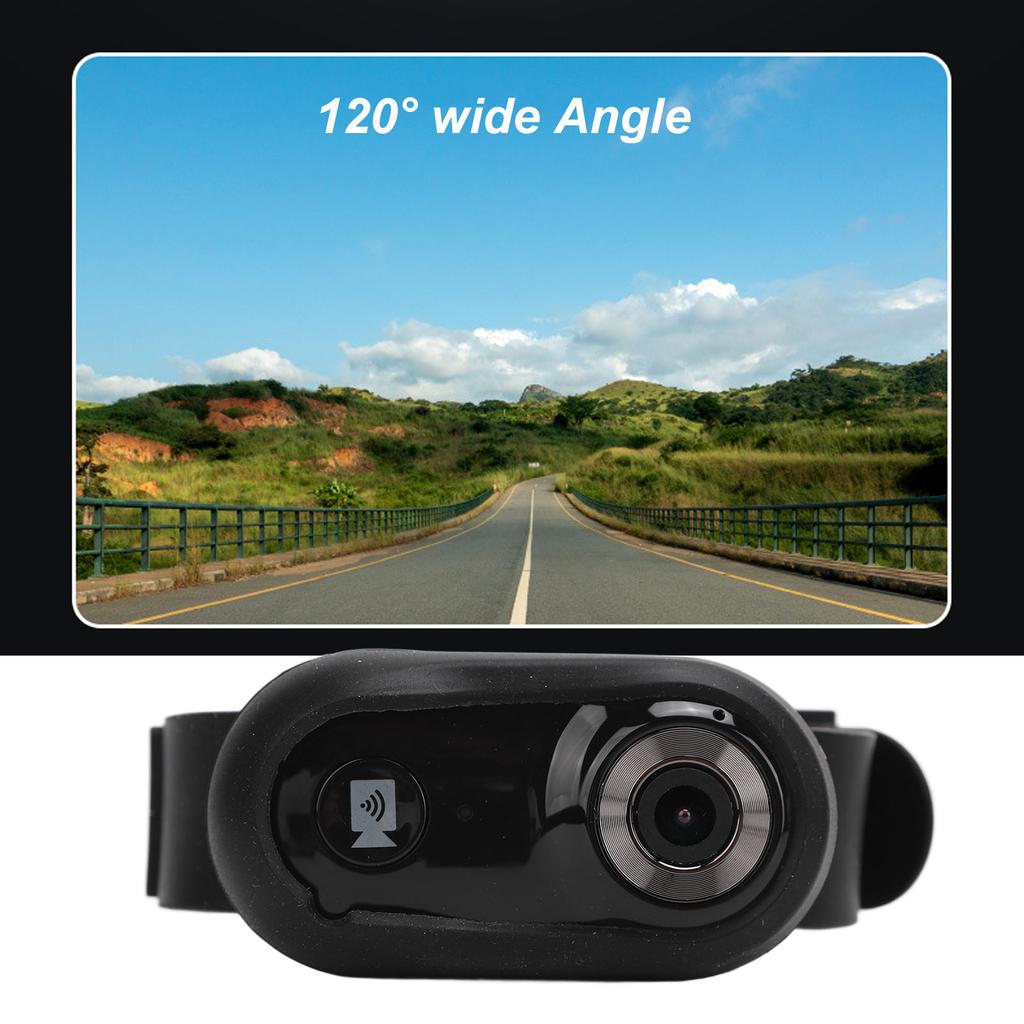 Collare per Gatto con Telecamera Grandangolare a 120 Gradi Registrazione Video Immagine HD Tracciamento Cani Telecamera a Collare Magnetico per Interno Esterno Equitazione