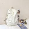 Korean Style Nylon Backpack: Versatile, Large Capacity for Students