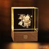 Starry Sky Cube Crystal Night Light: Creative Bedside Atmosphere Lamp