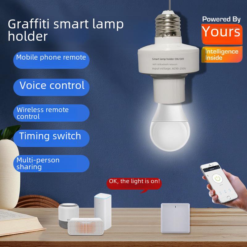Ampoule LED E27 WiFi Intelligente Économie d'Énergie avec Télécommande et Contrôle par Minuterie
