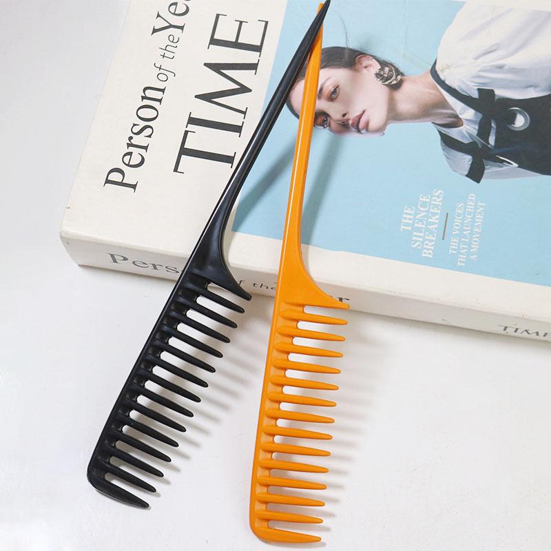 Anti-Static, High Temp-Resistant Pointed Tail Comb with Fine Teeth - Professional Hairdressing Tool