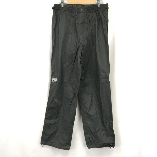 HELLY HANSEN Nylon Windbreaker Jacket & Pants Set Green × Gray Men’s L(USED)
