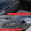 Car Window Switch Panel Trim Sticker Window Lift Control Panel Trim For Toyota ROOMY  Carbon Fiber