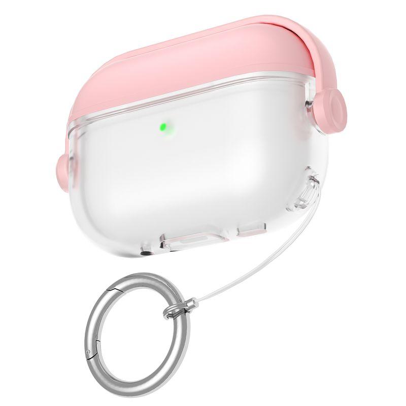 

Apple Transparent Switch Earphone Case Drop-Resistant Protective Cover