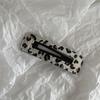 Polka Dot Leopard Print Leather Star Hair Clip - Cloud Cutout BB Clip for Side Bangs