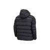 Air Jordan Solid Zip-Up Hooded Cotton Jacket Winter Men Outerwear Black DN3402-010