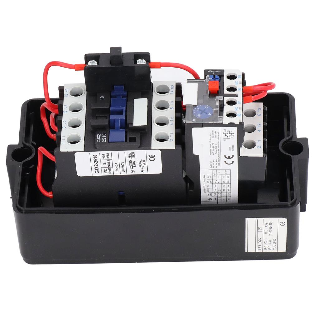 Magnetstarter ABS wasserdichtes Gehäuse Magnetstarter-Steuerschalter einphasig 220 V 230 V