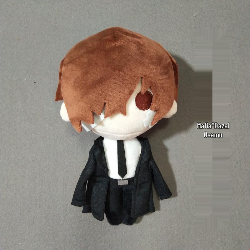 Anime Plush: Bungo Stray Dogs Chuuya & Dazai Q Version Cosplay Dolls