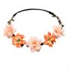 Guirlanda de Flores Boho Charme Coroa de Cabeça Headpiece para Halloween Aniversário Baile