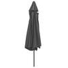 vidaXL Parasol with Metal Pole 390 Cm Anthracite
