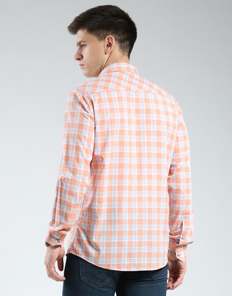 MONTE CARLO Men's Regular Fit Checkered Shirt