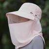 1Pcs Unisex Sun Hat with Face Neck Cover Summer 360° Full Protection UV Resistant Mosquito Net Hat for Gardening Hiking Fishing
