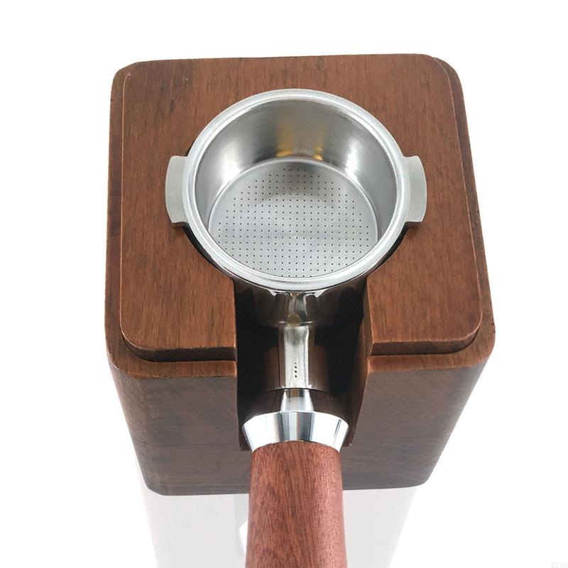 KX4B Safe Wooden Coffee Tamper Stand practical Home Coffee Accessories