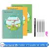 Renjiao Edition Chinese Copybook for Grades 1-6: Stroke Order Practice for Primary Students