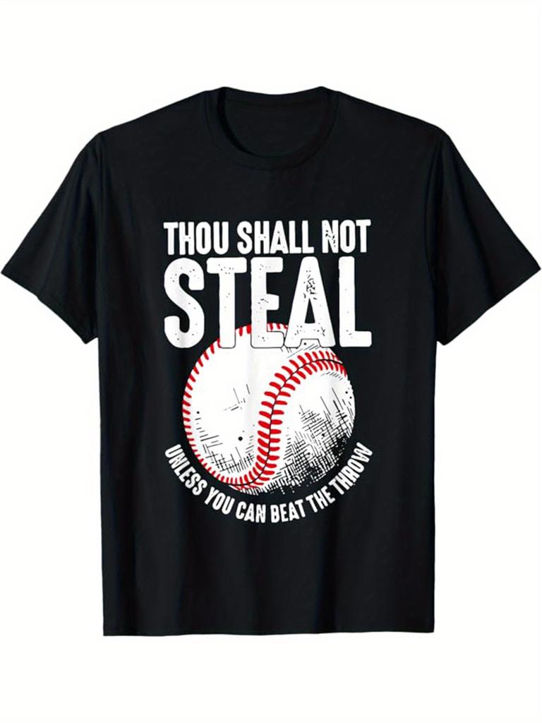 Thou Shall Not Steal Baseball T-shirt