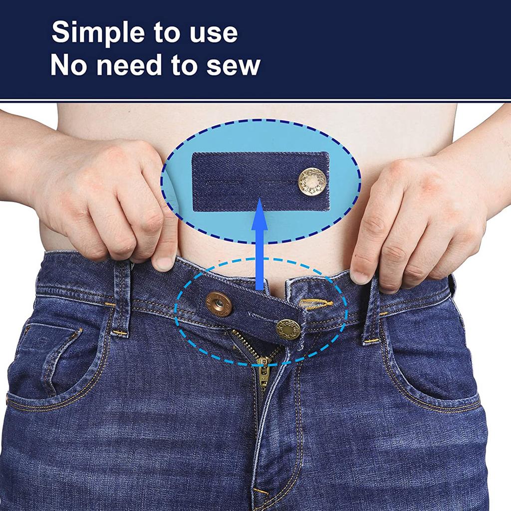 Buy 4Pack Buttons Extender Denim Jean 