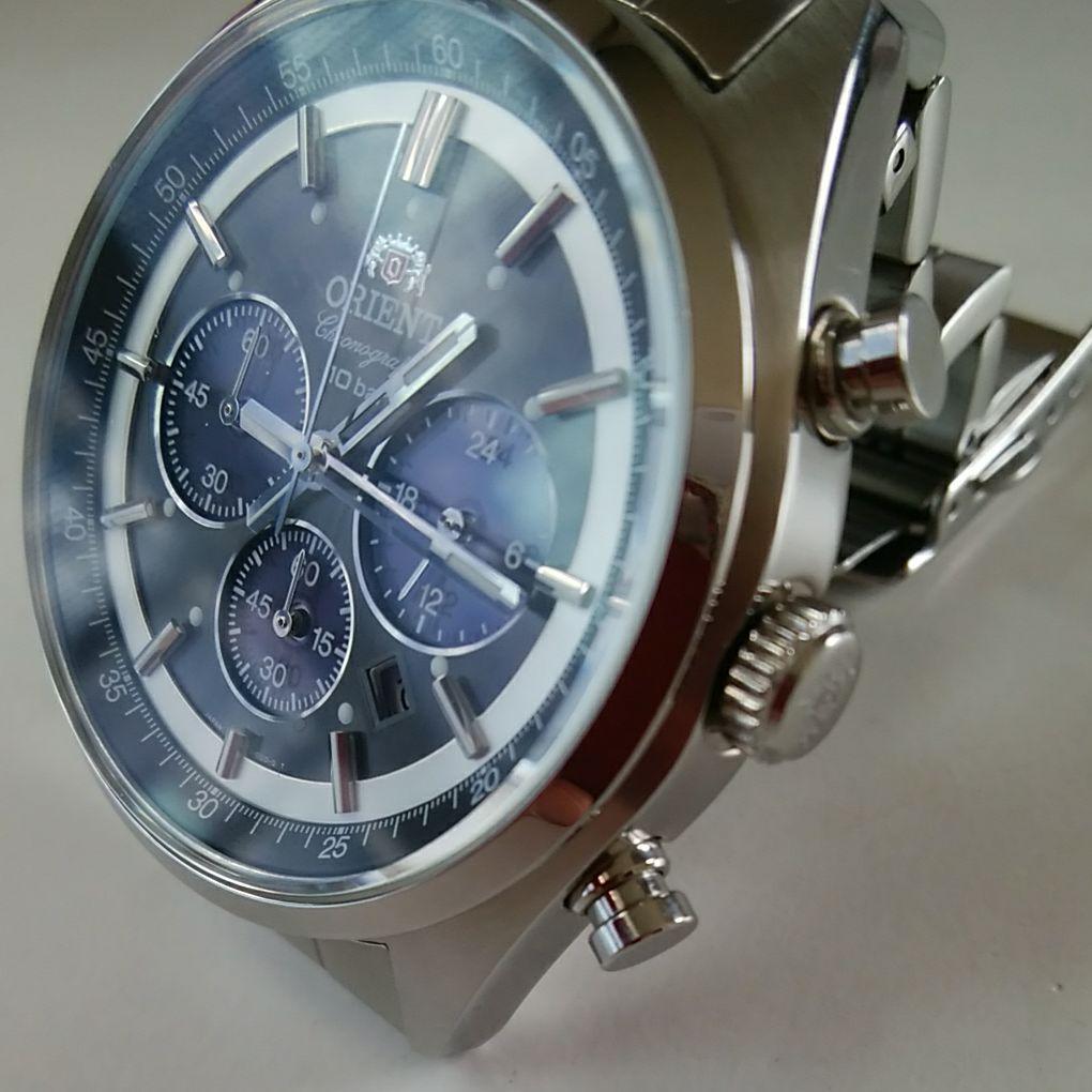 Used Orient Solar Chronograph New