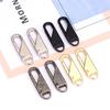 4Pcs/set Zipper Slider Puller Instant Zipper Repair Kit Replacement for Broken Buckle Travel Bag Suitcase Zipper Head DIY Sewing Craft