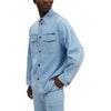 COACH SS24 Shirt Men's Light Indigo CM799-NIM