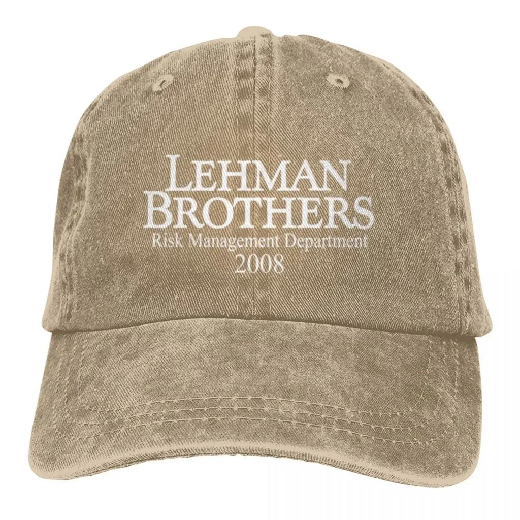 Oddělení řízení rizik Lehman Brothers 2008 Neformální dárek Kšiltovka