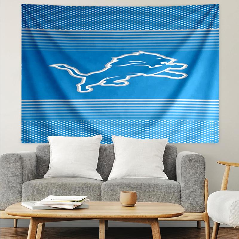 Lions Team Quick-Dry Tapestry Hanging for Bedroom,Livingroom, Playroom,Decor Art Room Wall Tapestry Holiday and Birthday Gifts