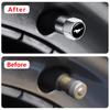 DRZG2 4Pcs Metal Car Tire Wheel Valve Stem Caps Cover For Ford Focus Mustang Ranger Fiesta Kuga Mondeo Fusion Auto Tuning Accessories