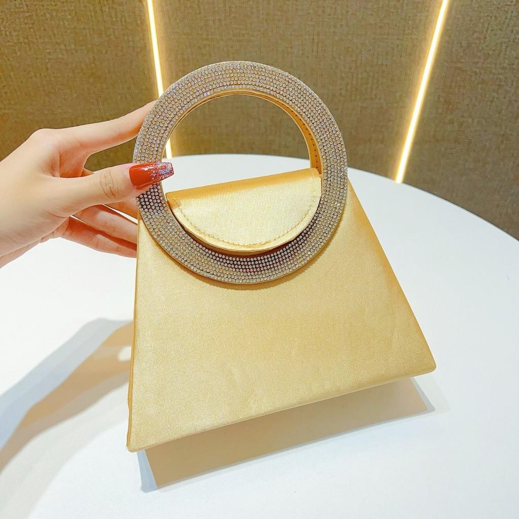 Fashion Sparkling Evening Bag With Chain Strap For Womens Party Decor