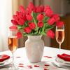 5/10PCS Tulips Artificial Flowers Real Touch Flowers Tulip Bouquet Decor Fake Tulips Flower for Home Wedding Decorations