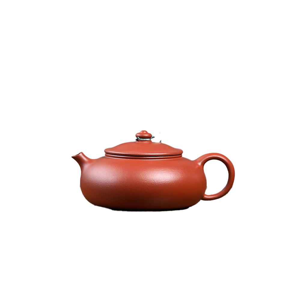 Hanjiang Zhu Ni Plain Inner Push Ball Hole Yixing Zisha Teapot Tea Set