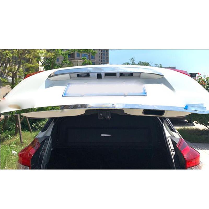 Car Rear Door Trunk Lid Tailgate Strip Trim For Nissan Kicks 2017 2018 - Decoration Auto Exterior Accessories
