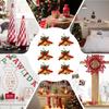 Christmas Decor Bells Small Metal Ornaments With Bowknots Christmas Garland Golden Bells For Home Office School Balcony Front