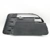 For VW Golf MK6 Cabriolet R20 R Line 2009-2013 Front Bumper Vent Grille Fog Light Trim Bezel Black