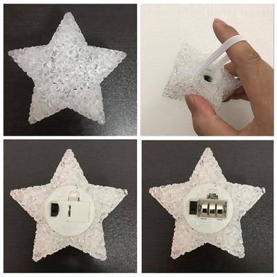Star Handheld Led Light Cute Acrylic Star Shaped Night Light Anti-Slip Band Light Lamp For Dance Performance Stage Photo Prop