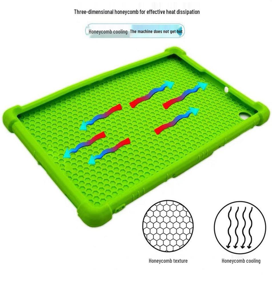 Tablet Honor Pad X7 2025: 8,7-calowa, odporna na upadek, silikonowa ochrona na czterech narożnikach z poduszką powietrzną