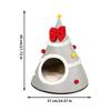 Christmas Tree Cat Bed Cold Weather Furniture Christmas Pet Indoor House for Cat for Small Medium Large Breeds Living Room