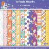6-inch DIY Photo Album Background Paper - Single-sided, 12 Unique Designs (1 Sheet/Set)