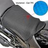Motorcycle Gel Seat Cushion Breathable Heat Insulation Motorcycle Summer Supplies Motorcycles Electric Bike Accessories