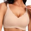 Europe and the United States Plus Size TK Explosion Big Chest Gathering No Steel Ring Full Cup No Trace Comfortable Sports T-shirt Bra