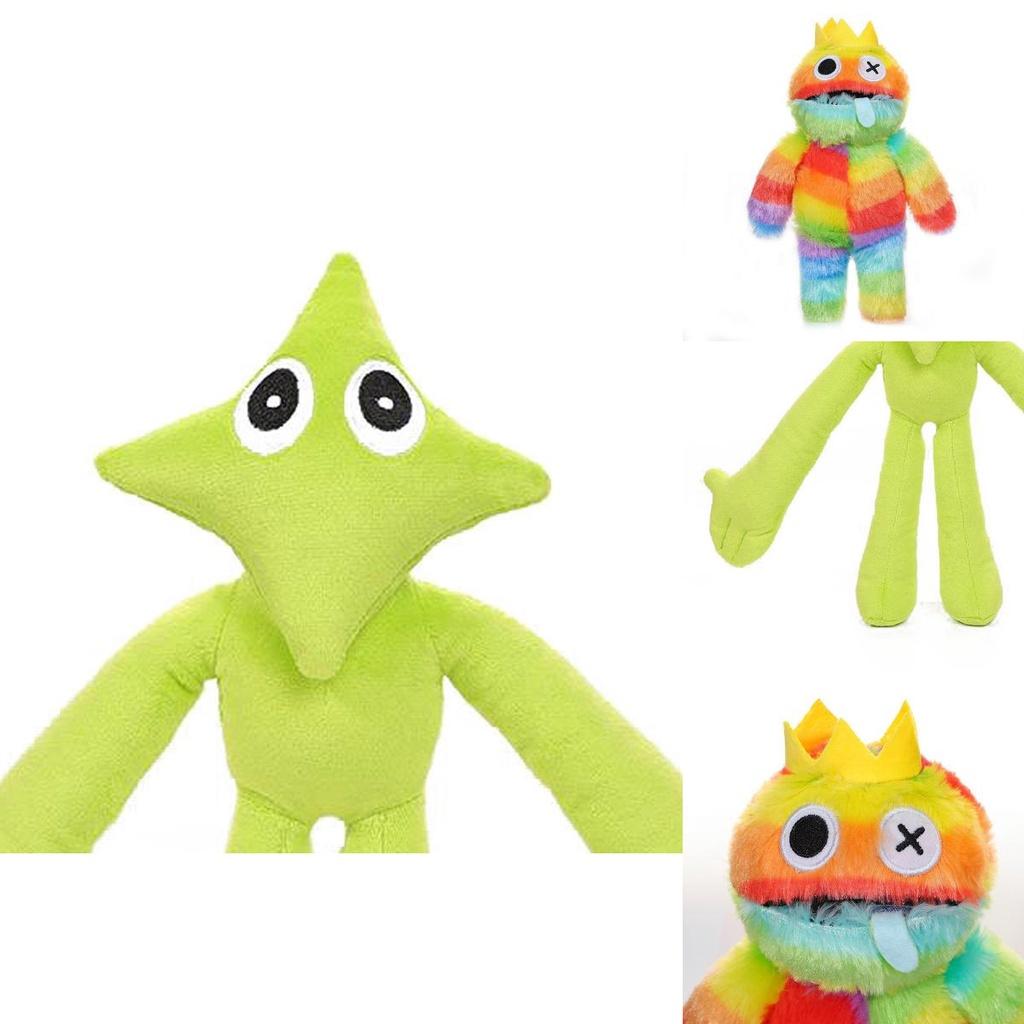 Roblox Rainbow Friends Blau Plüschtier Bösewicht Weiche Stoffpuppe Kinder Weihnachtsgeschenk