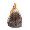 LOUIS VUITTON Monogram Evasion Boston bag Monogram canvas Brown unisex M41443 Used
