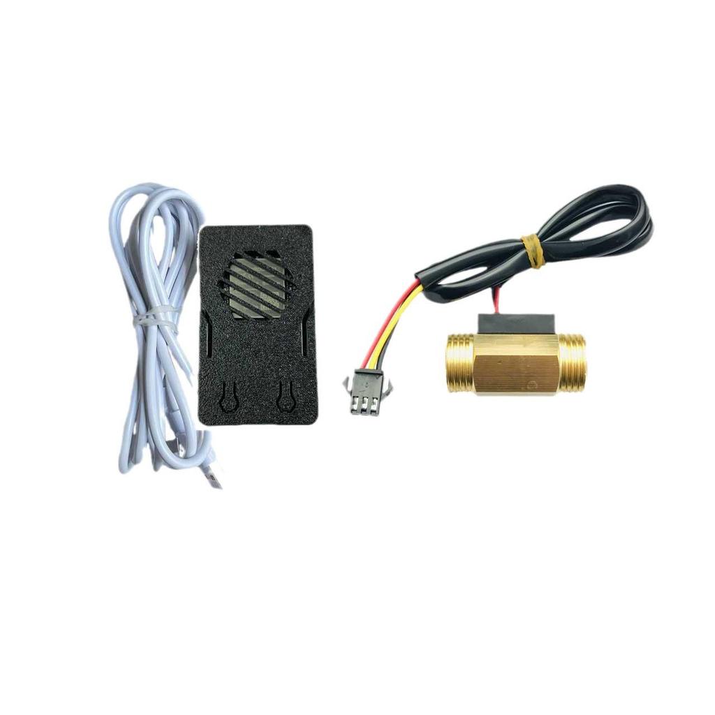 ESP32 WiFi Kit: Echtzeit- und Gesamtdurchflussmesser für Home Assistant