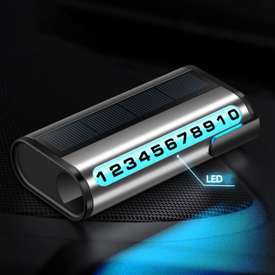 Useful Temporary Parking Sign Glow-in-the-dark Non-fading Keep Contact